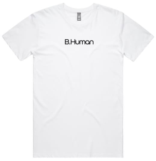 B.Human Men's T-Shirt (White)